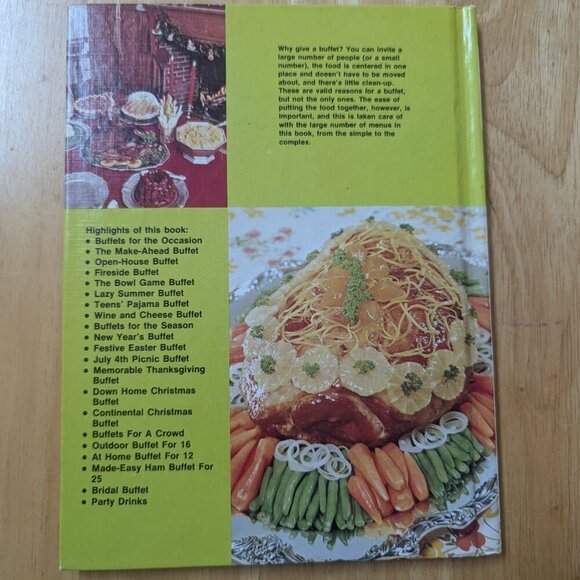 VINTAGE Family Circle Buffet Entertaining Cookbook 1978 EUC - Picture 2 of 4
